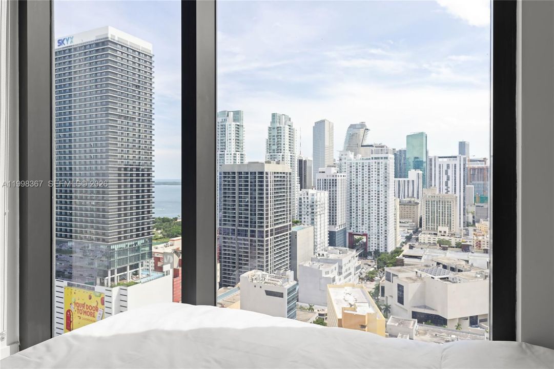 View from Room with Twin Size Beds