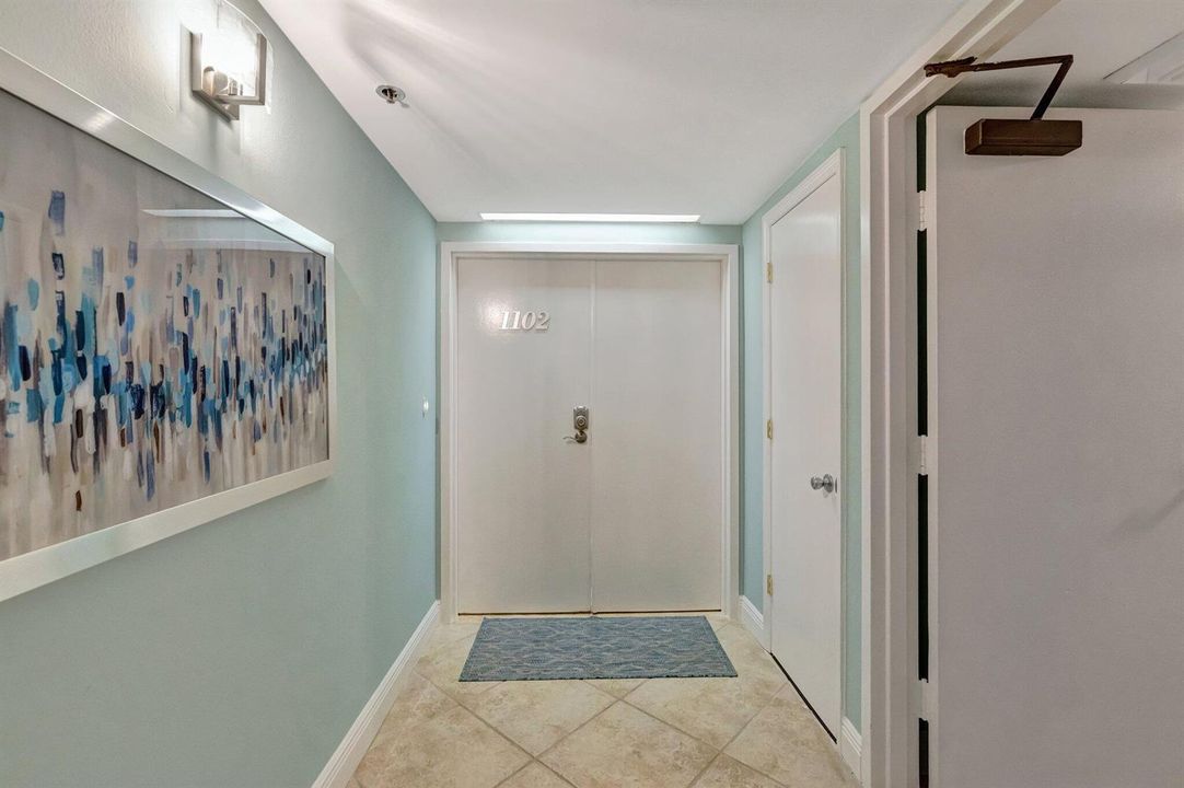 1102 Hallway Front Door