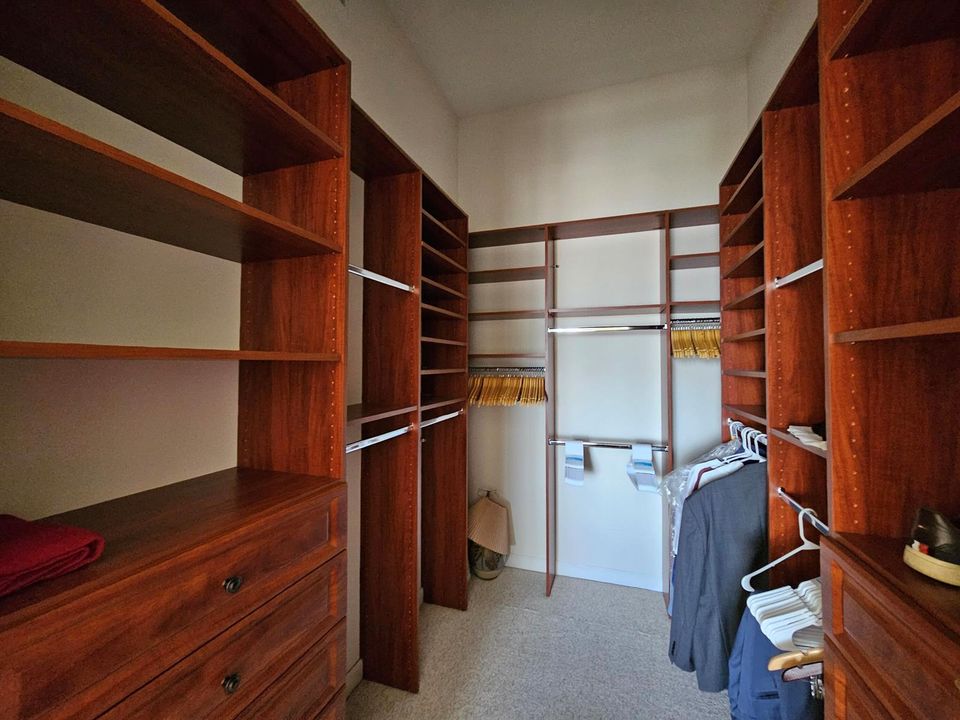 Master closet