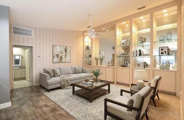 FORMAL LIVING RM STAGED