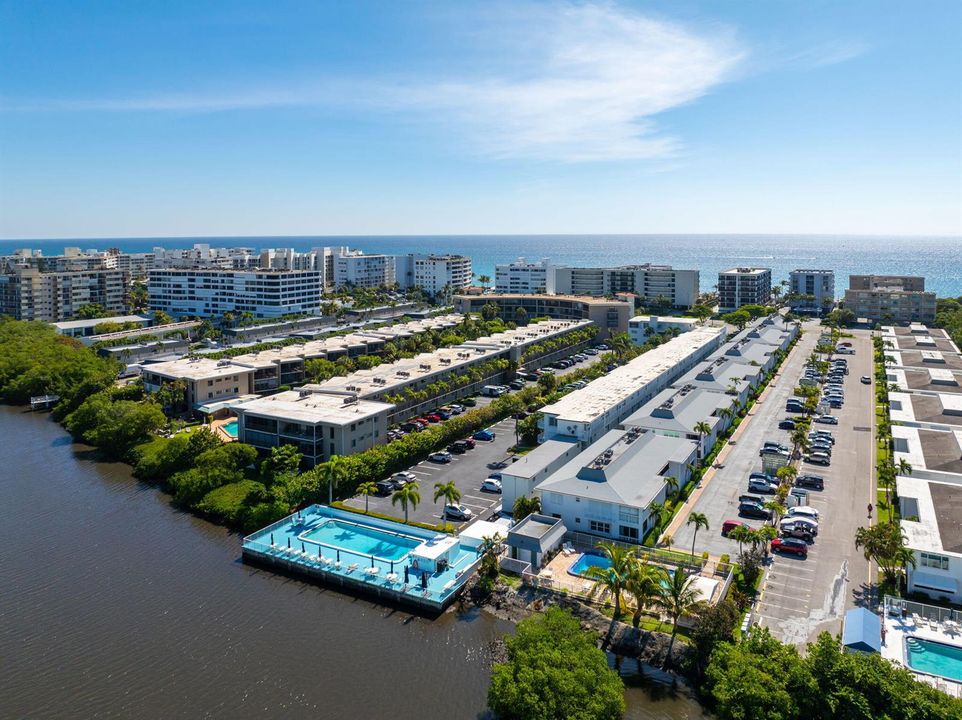 Aerial view of Tropicana Gardens