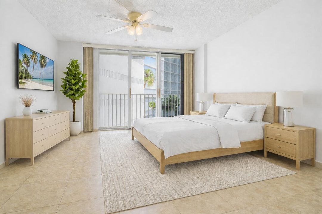 master bedroom STAGED