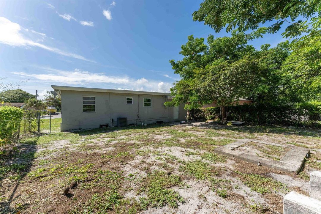 Back of the Property