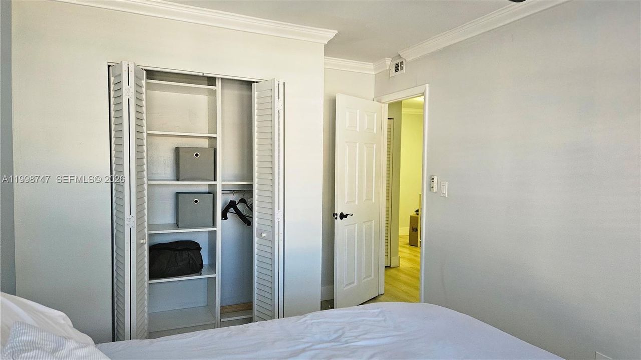 2nd bedroom closet