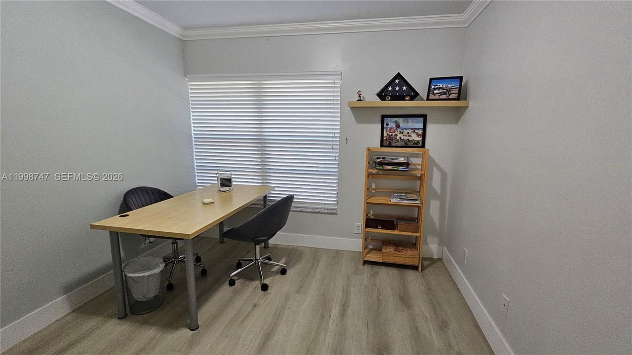 3rd room use as office
