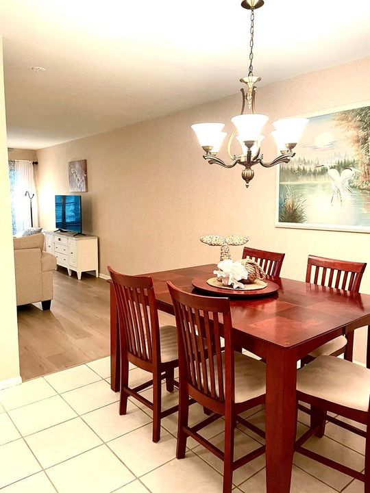 Dining area