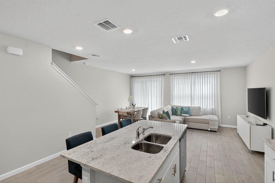 Open floor plan