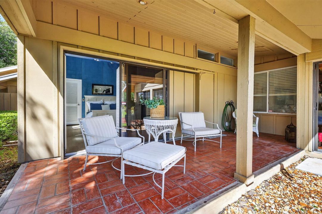 Patio off Master BR