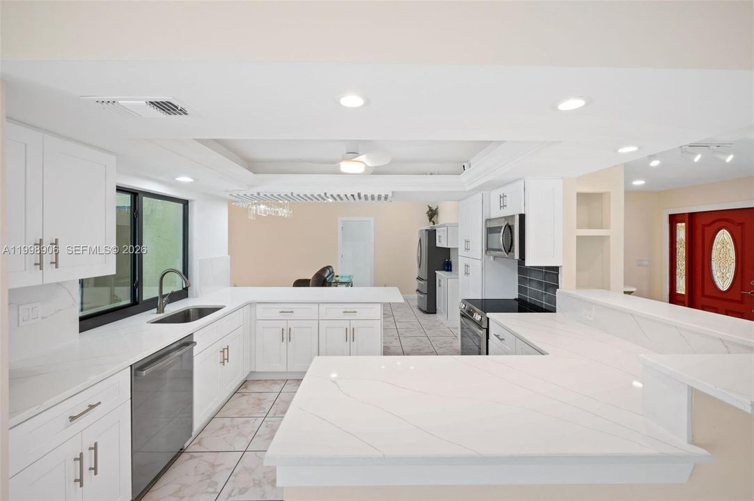 Huge passthrough kitchen