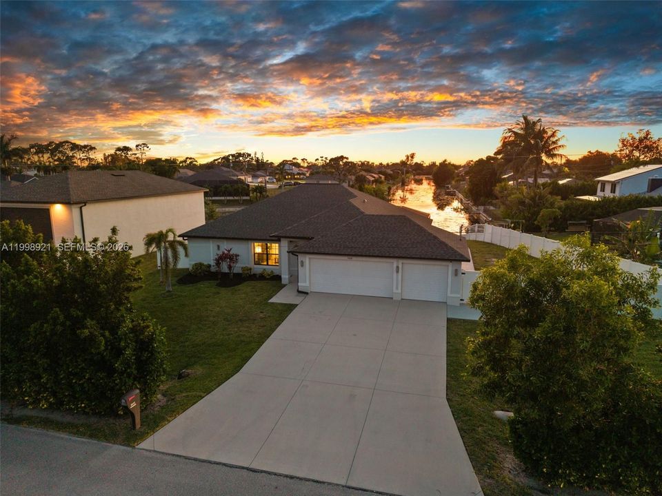 Evening Aerial View