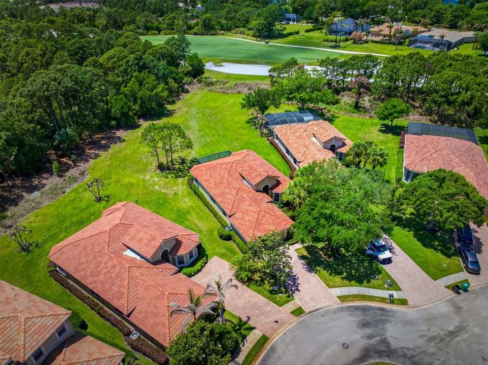 Bobolink aerial golf course view