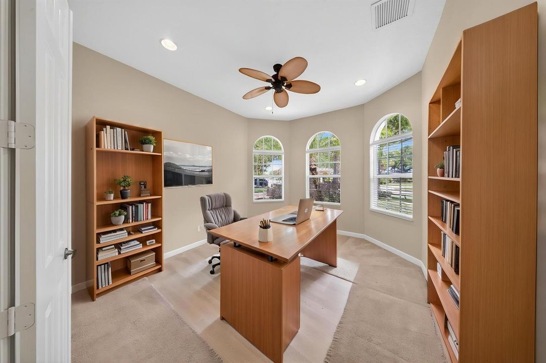 virtual staged Den/Office
