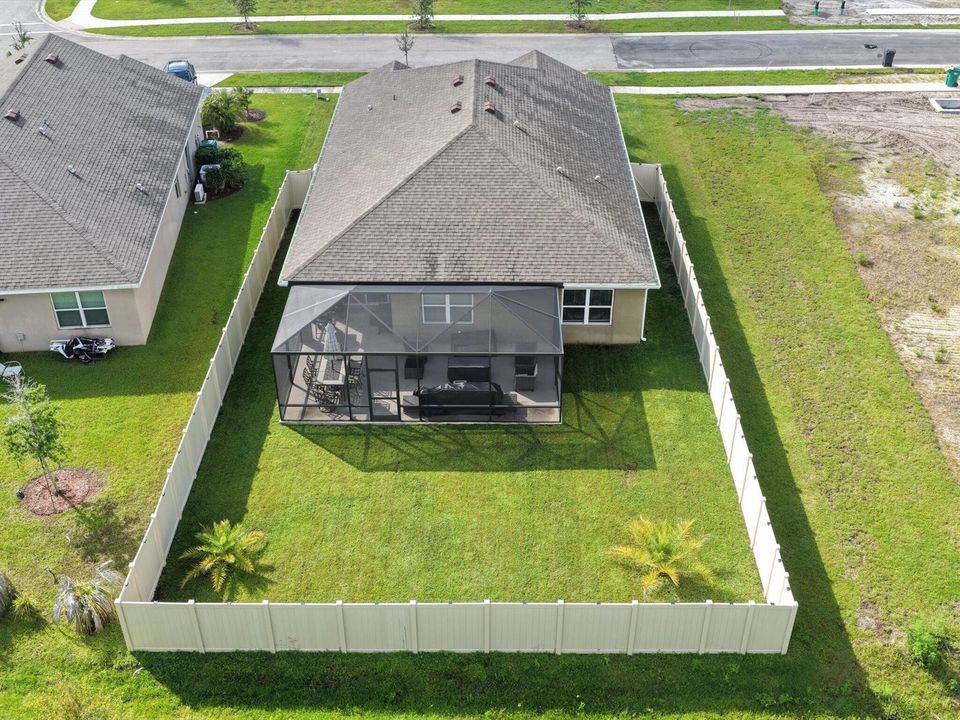 Fenced in Yard
