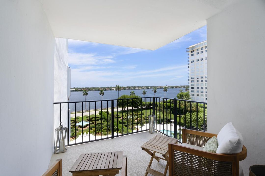 1701 S Flagler Dr Apt 709 View from Balc