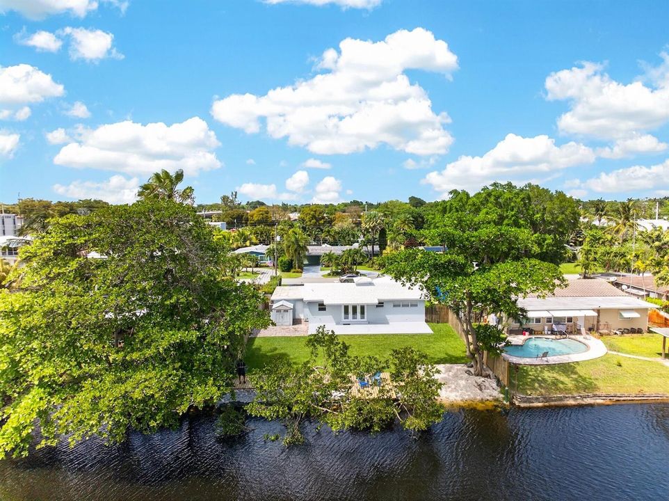 Backyard Aerial View