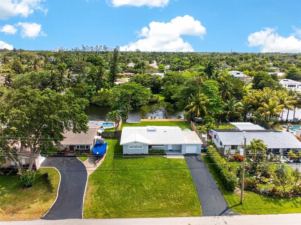 Aerial View of Property