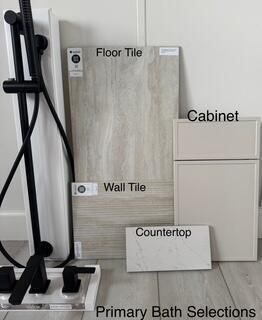 Primary Bathroom Selections