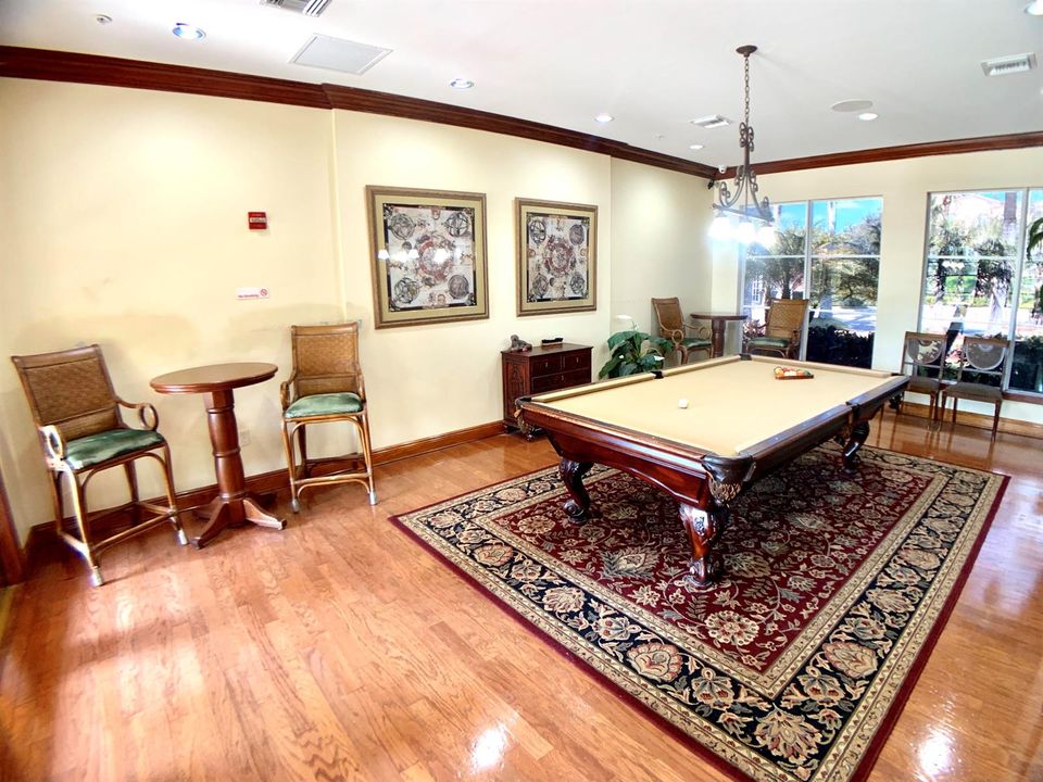 Community Billiards Room