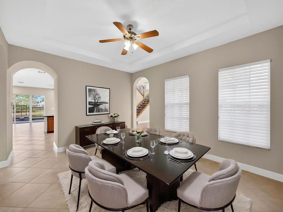 Formal Dining Area - Virtually Staged