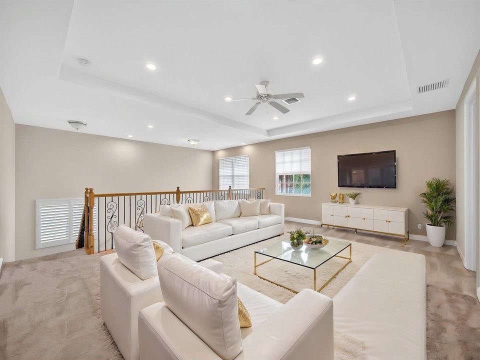 Loft Area - Virtually Staged