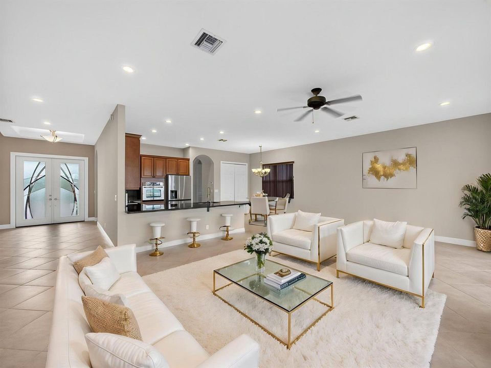 Family Area - Virtually Staged