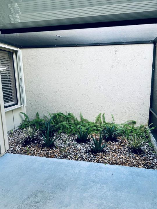 crossing garden porch