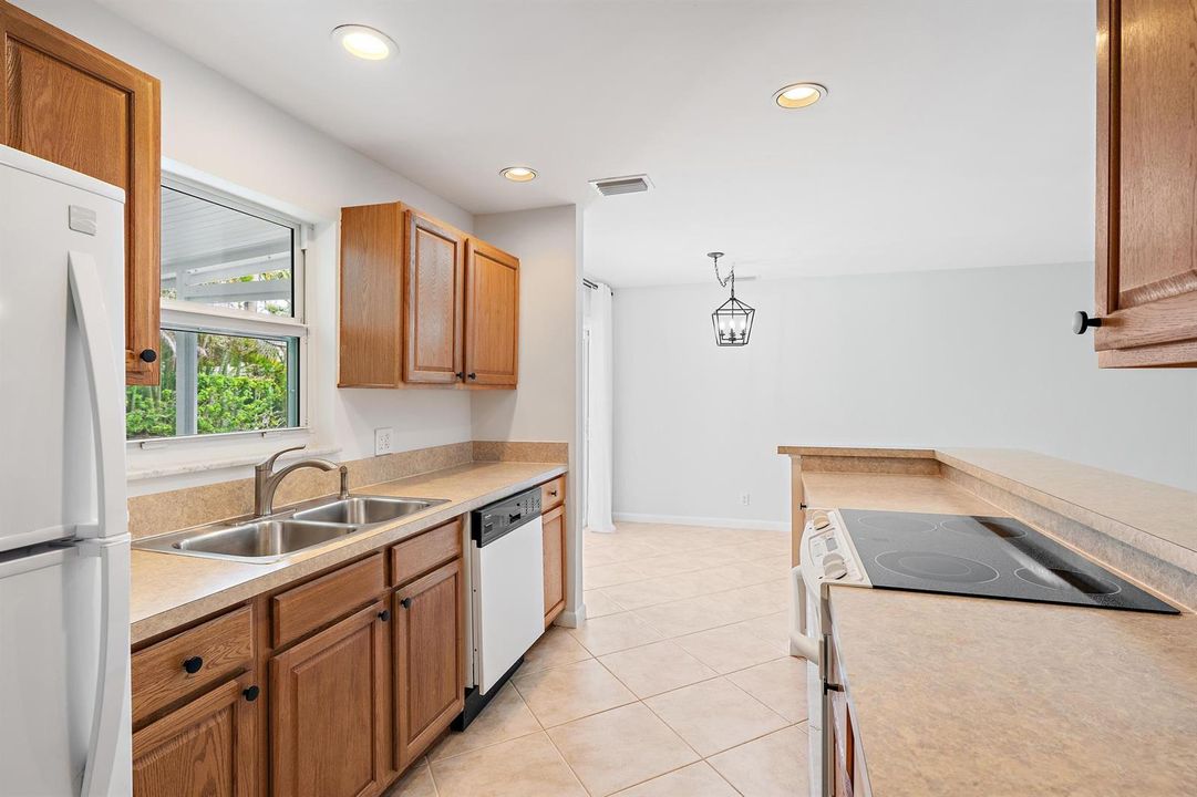 Kitchen to Dining area