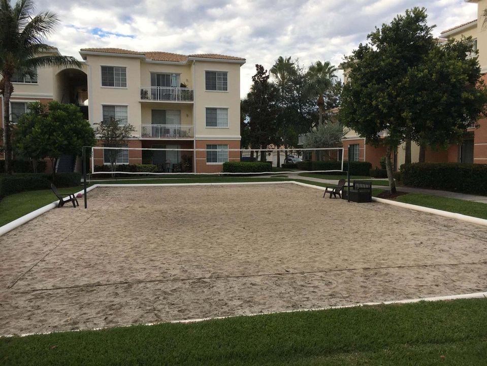 Sand Volleyball Court