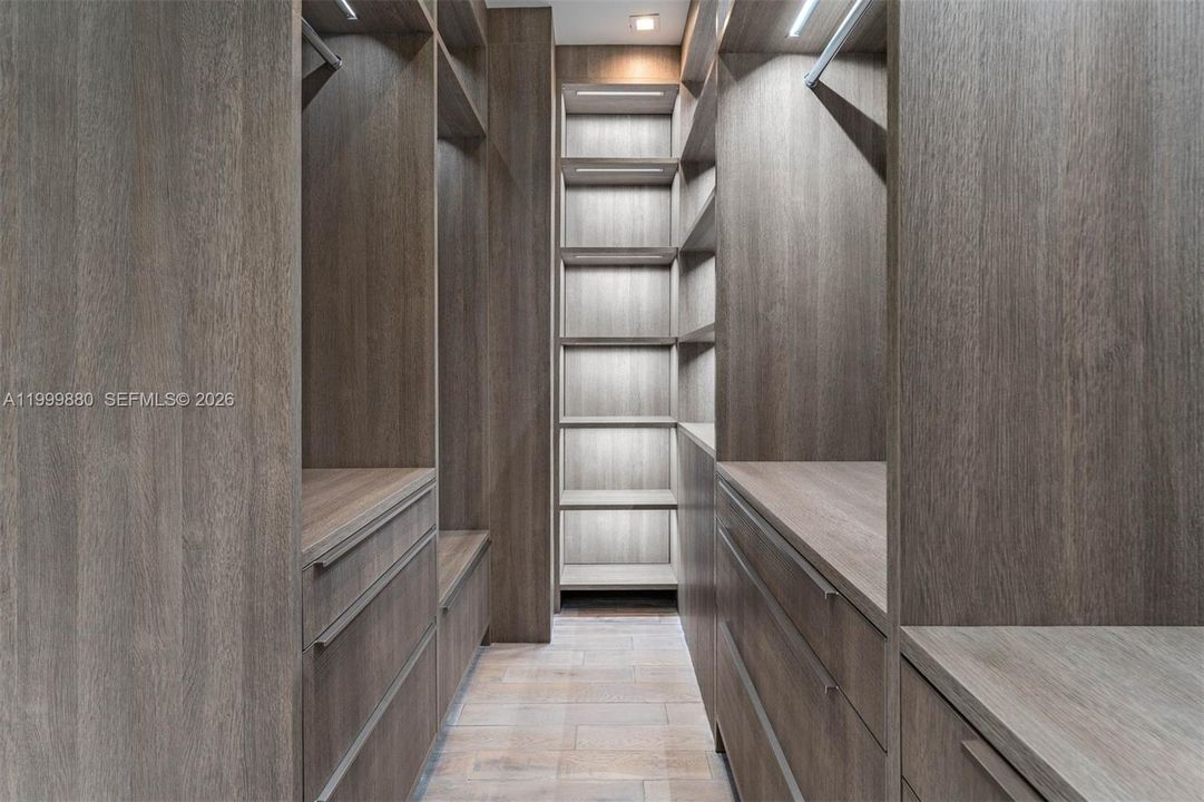 Primary Walk-In Closet