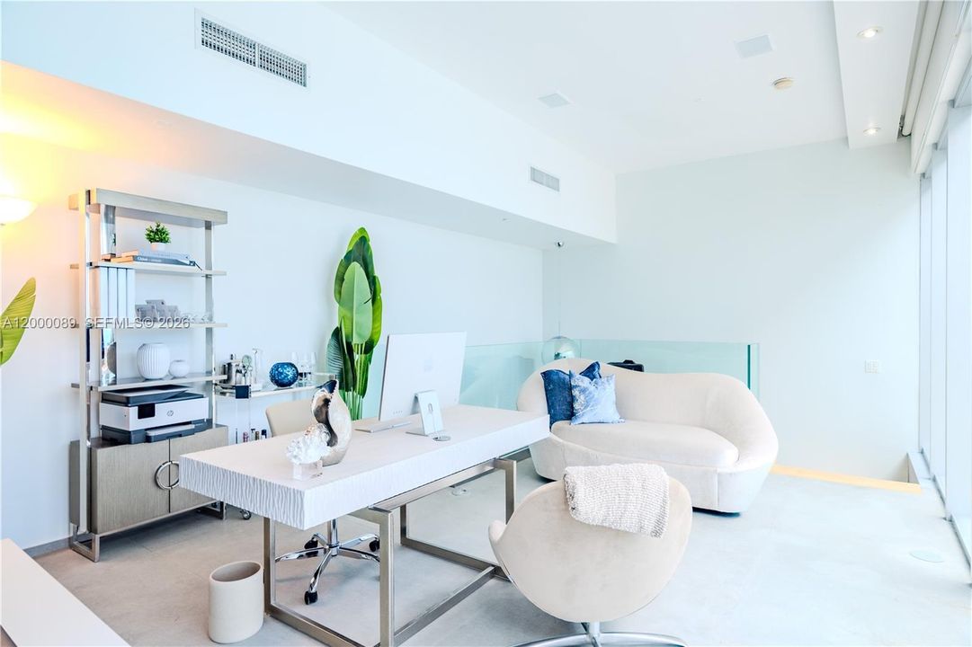 Upper floor office