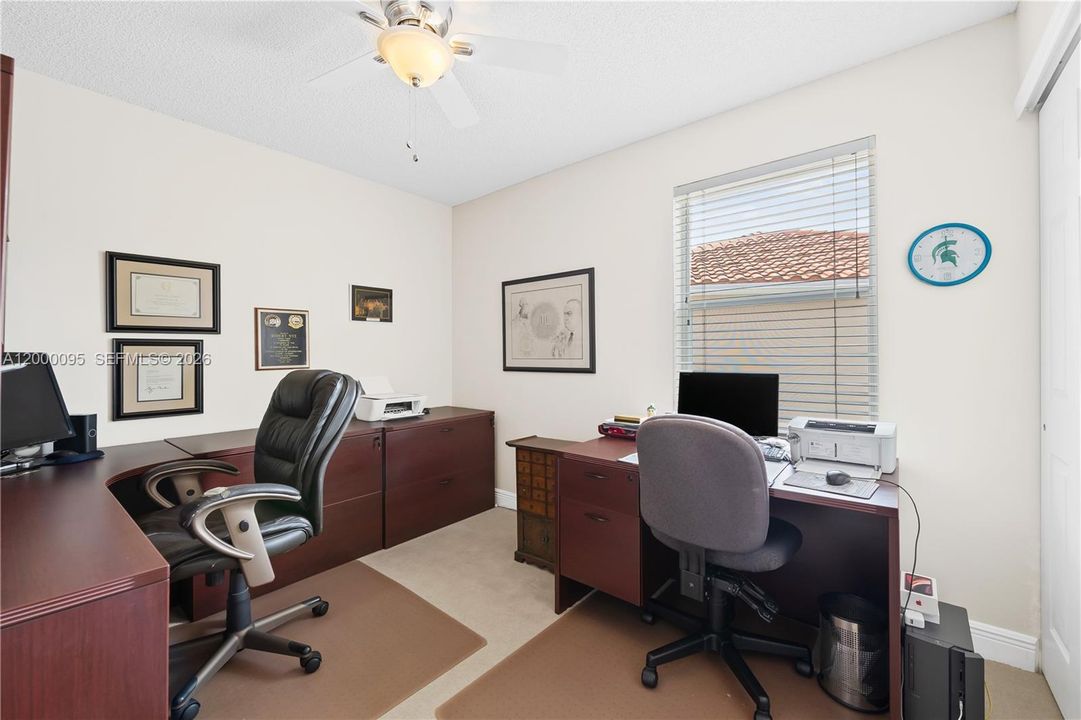 4th Bedroom currently used as an office