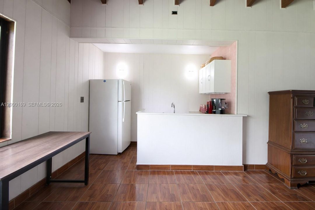 2nd living area and sink area