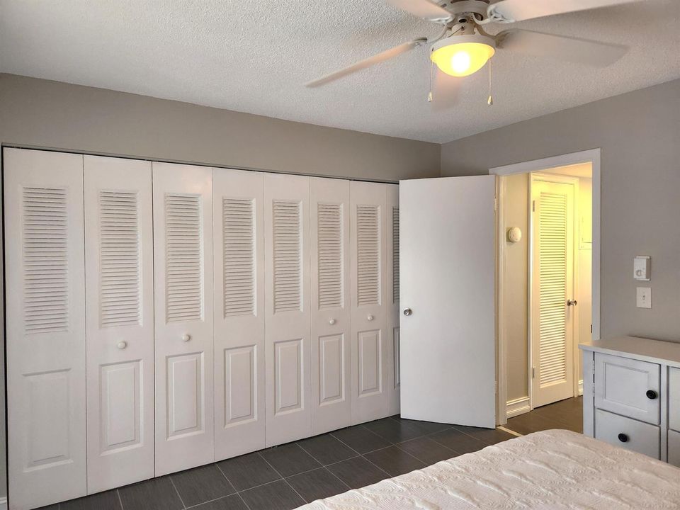 Plenty of Closet space to include the la
