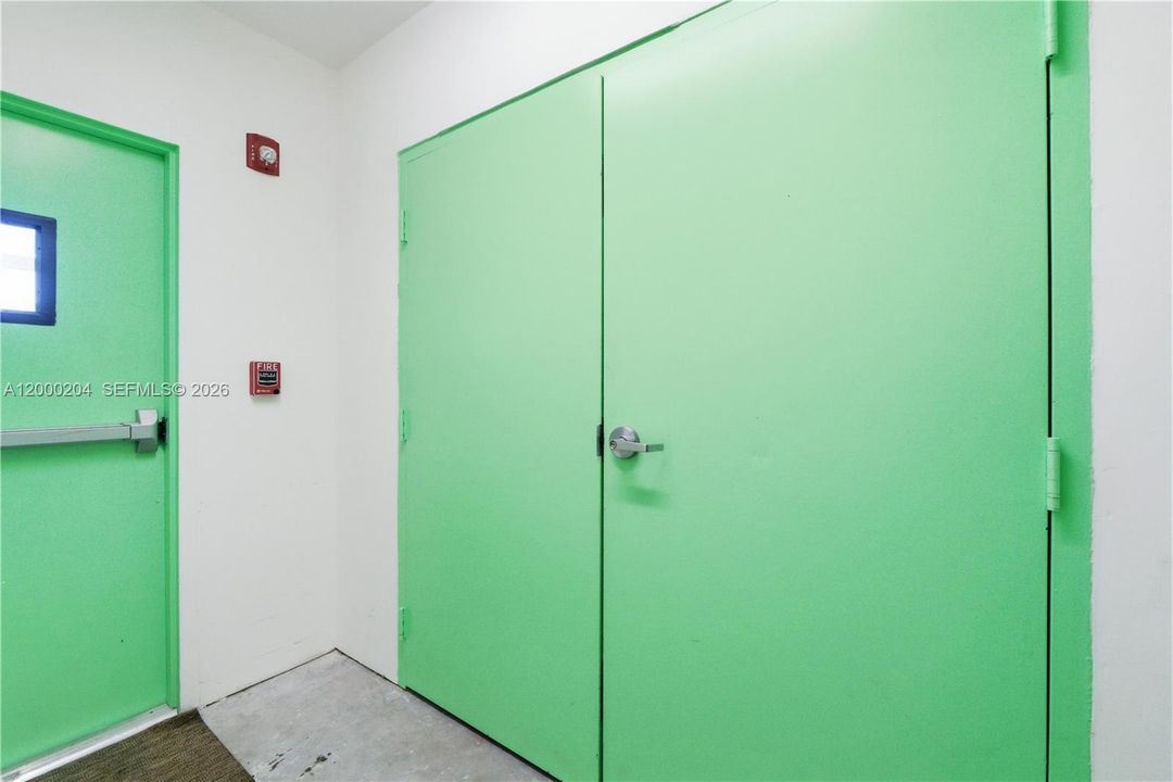 Storage across from front door