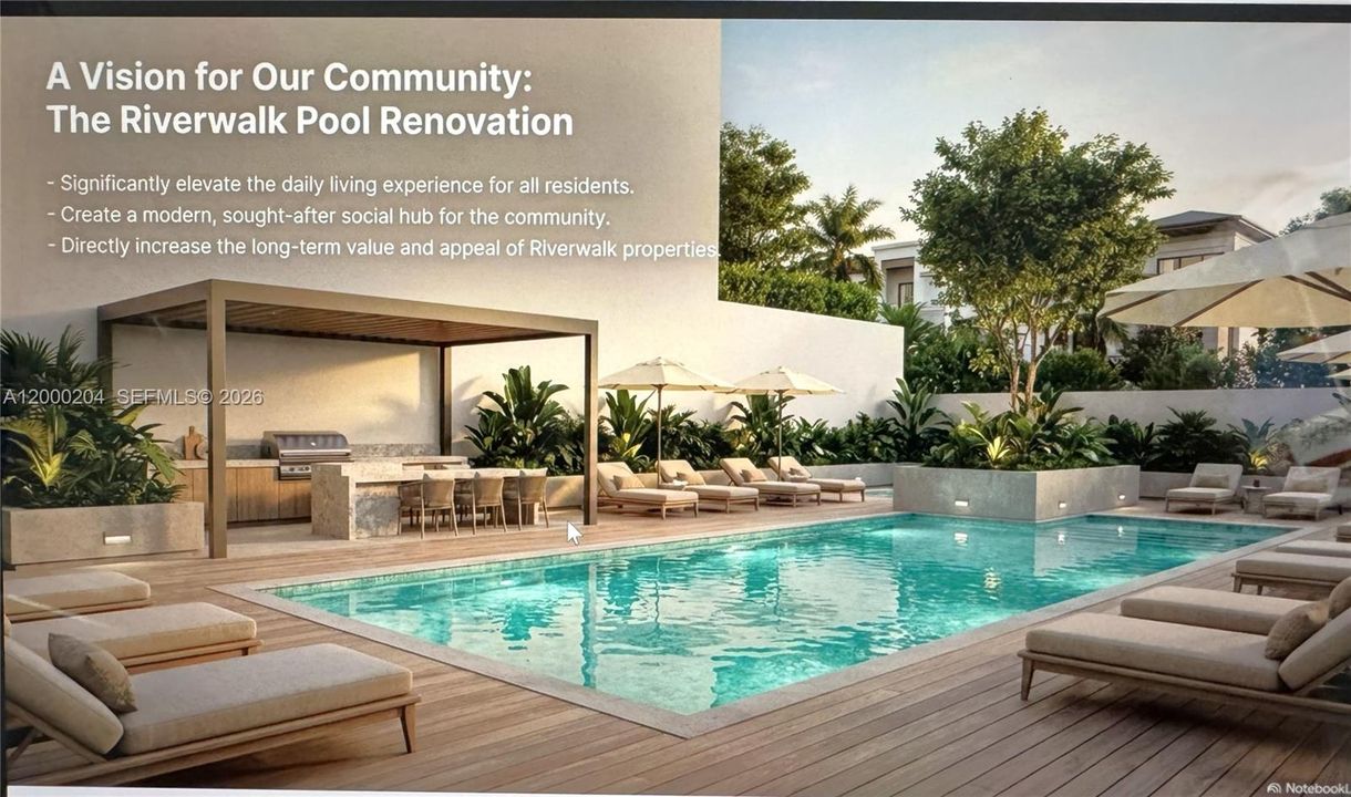 Funded Pool Deck Renovation