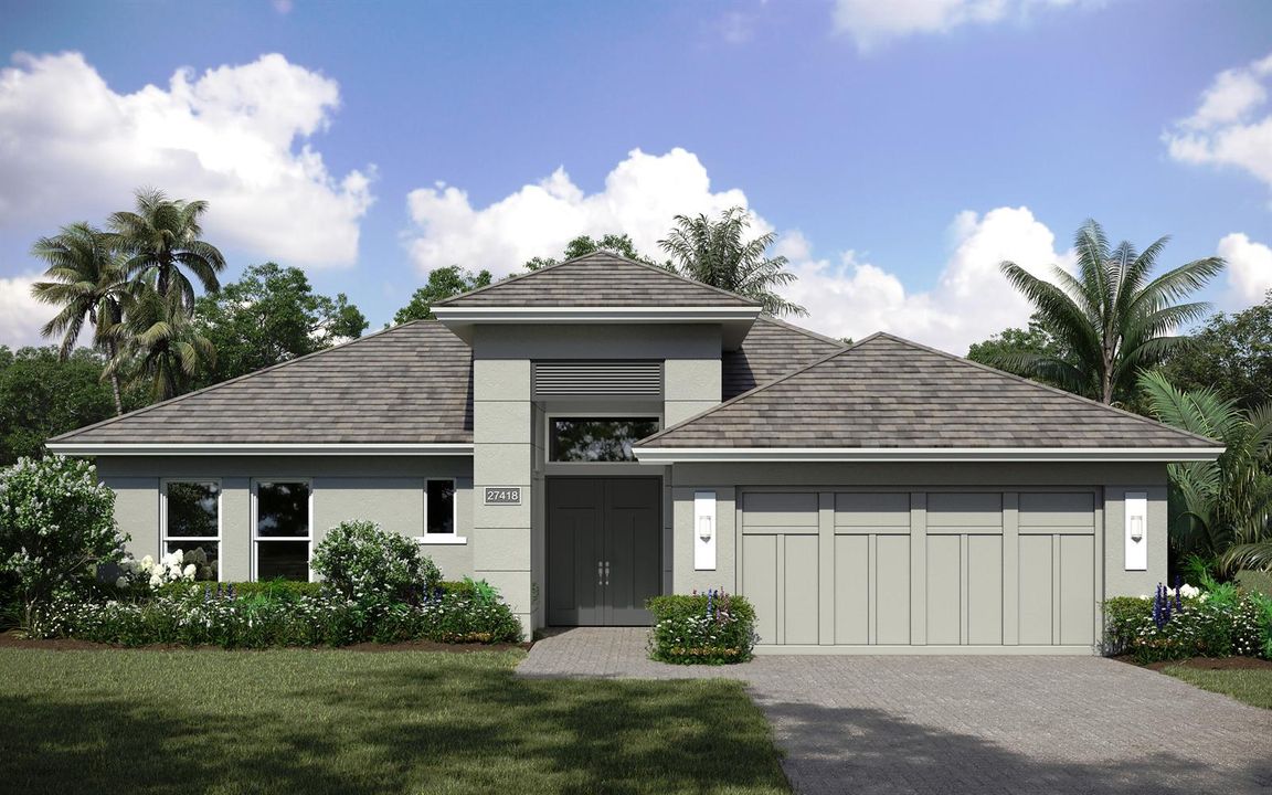 9 Dahlia Contemperary Render