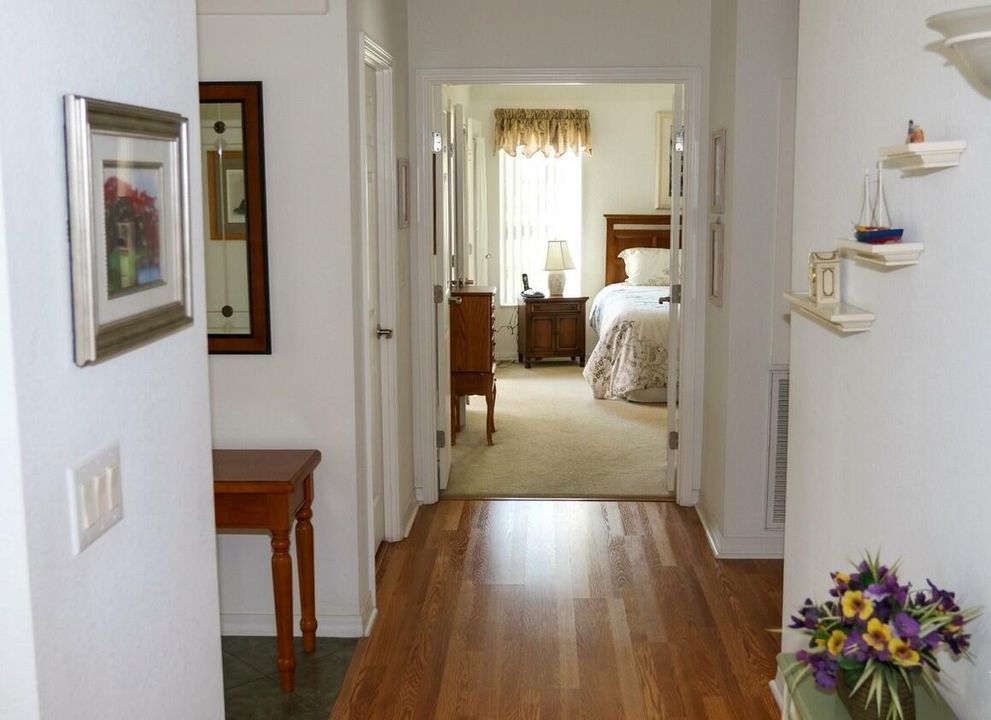 J - Hallway looking into Master Bedroom