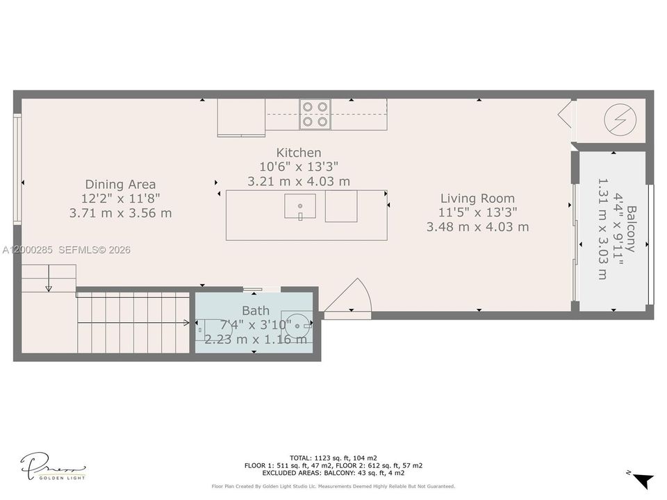 Activo con contrato: $475,000 (2 camas, 2 baños, 1392 Pies cuadrados)