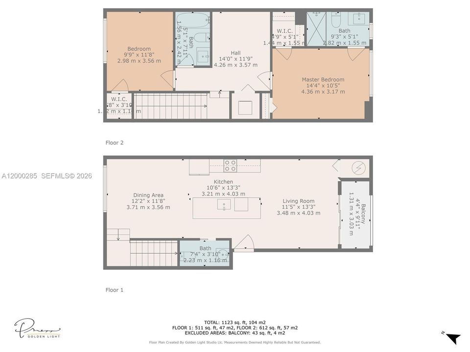 Activo con contrato: $475,000 (2 camas, 2 baños, 1392 Pies cuadrados)