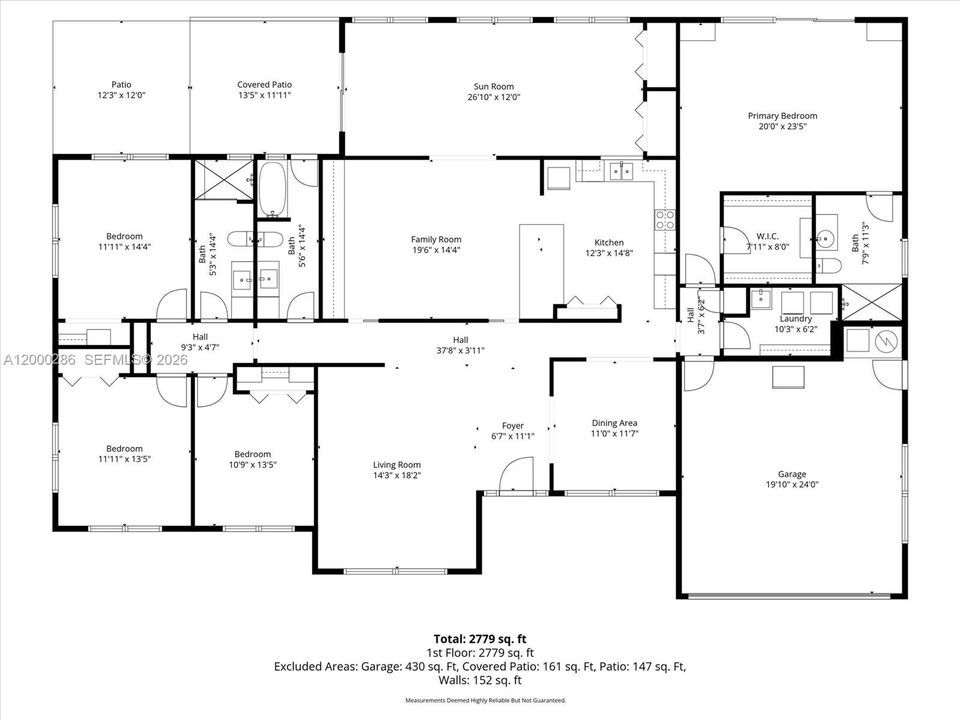 Activo con contrato: $1,400,000 (4 camas, 3 baños, 2950 Pies cuadrados)