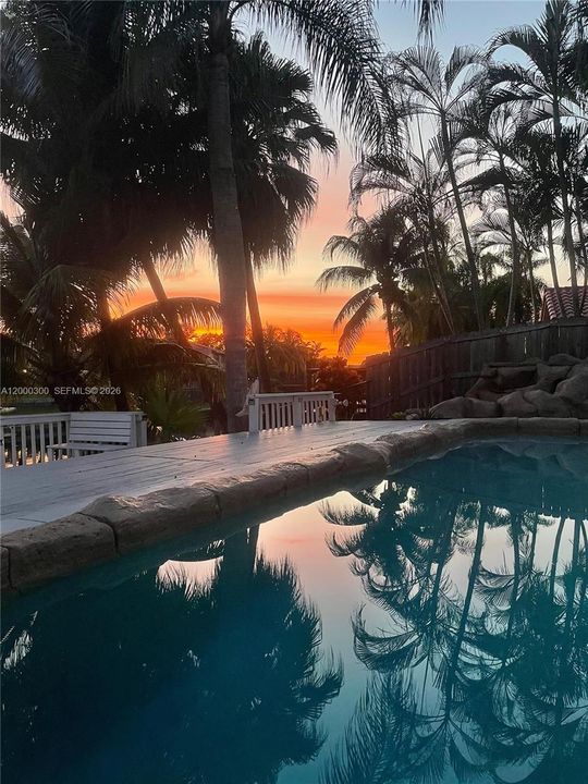 Enjoy the beautiful sunsets