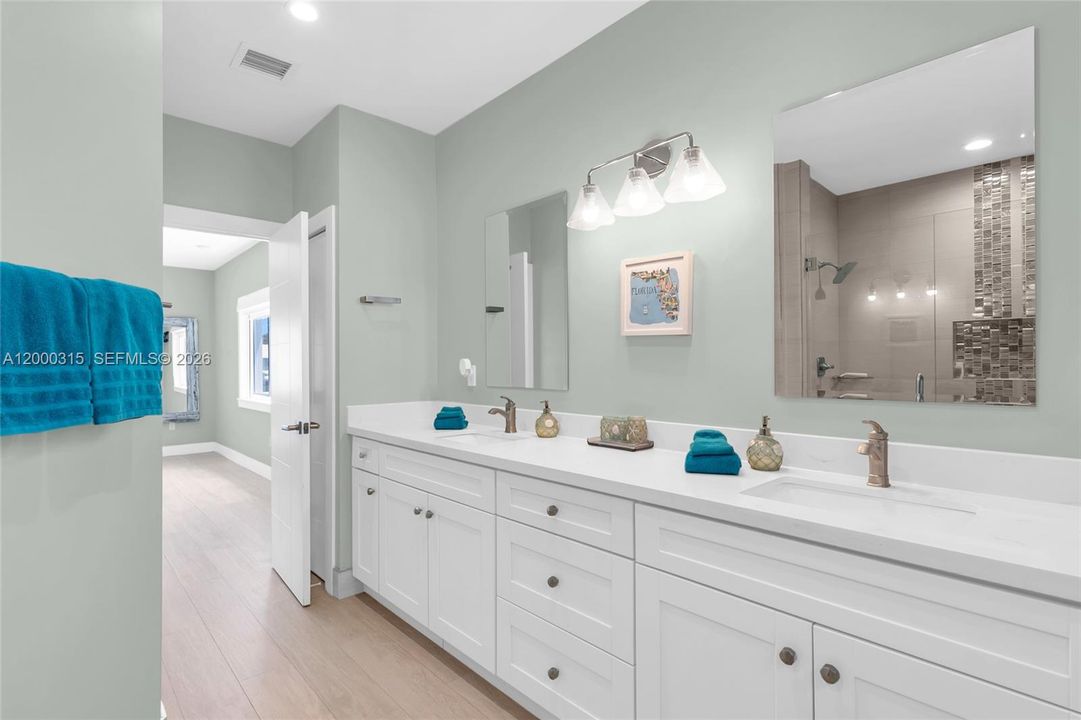 Master bathroom