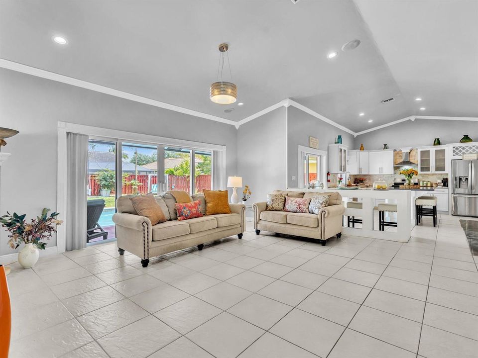 Family Room to Pool