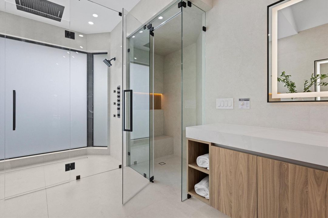 Separate Steam Shower