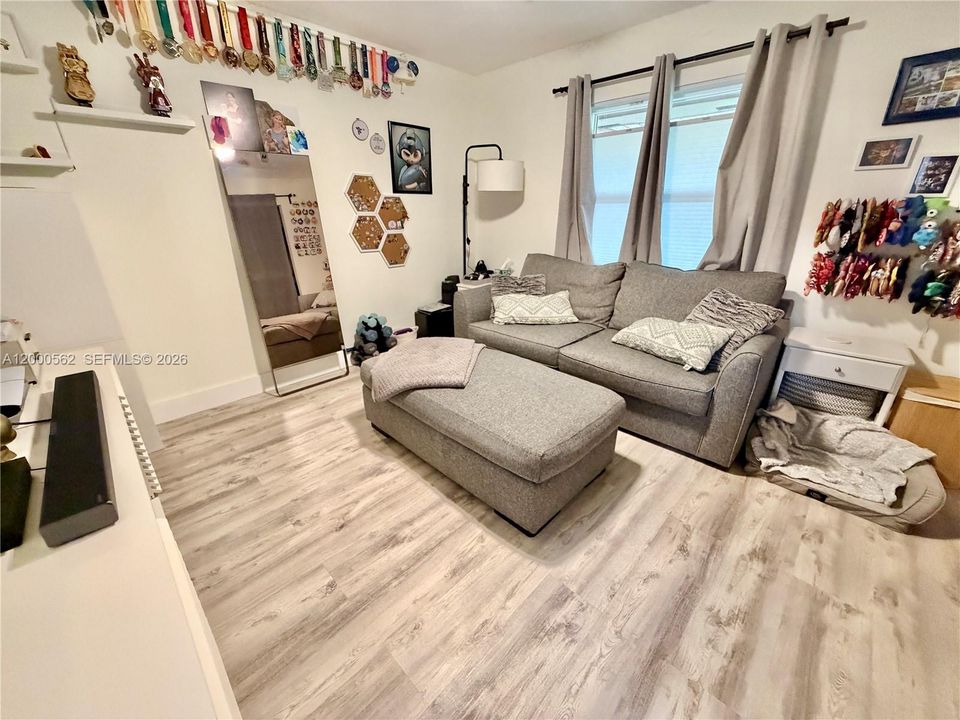 Used as family room