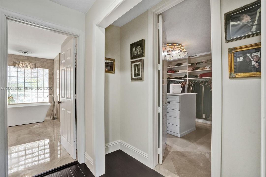 DEN CONVERTED TO HUGE CLOSET..(CAN BE CONVERTED BACK)