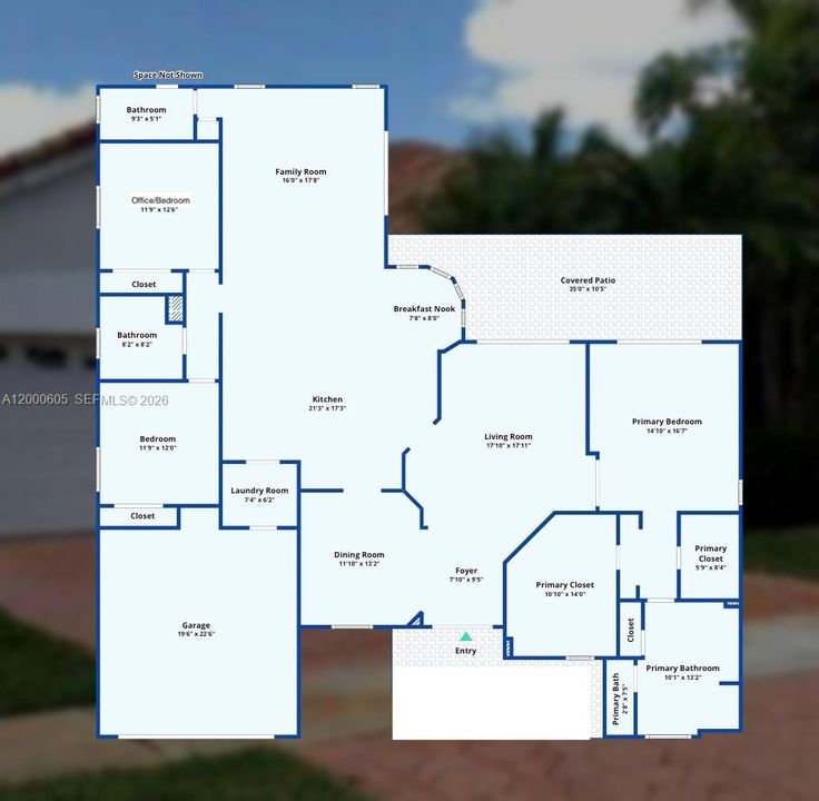 FLOOR PLAN OF THE HOME