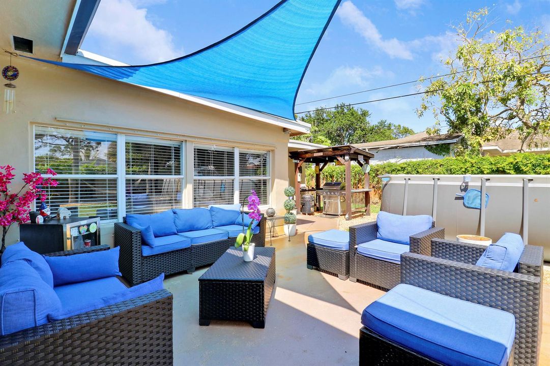 Outdoor patio