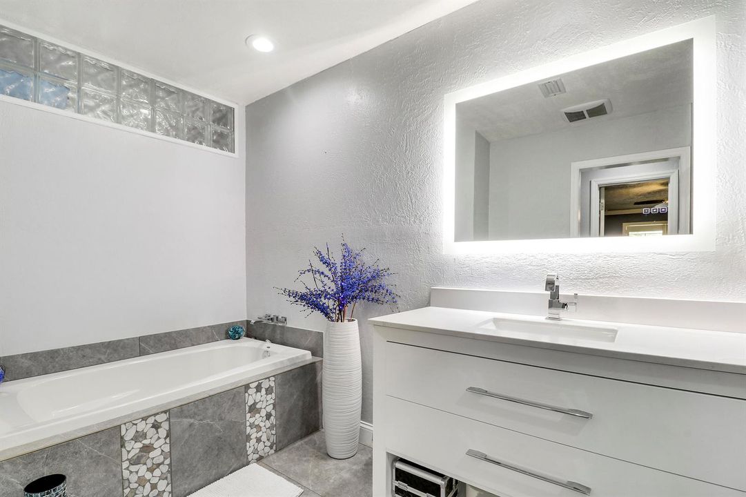 Master bathroom