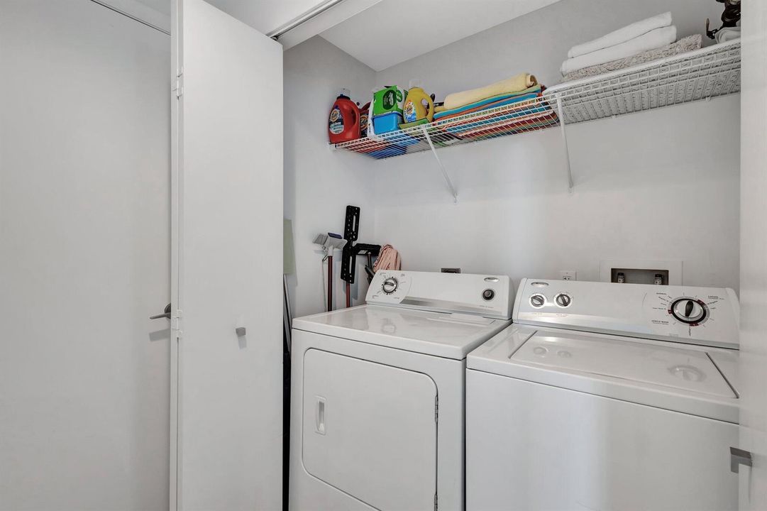 In unit Laundry